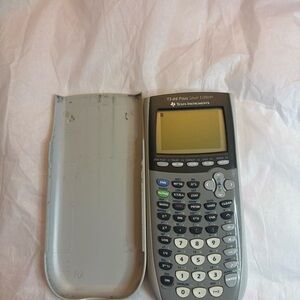 Texas Instruments TI-84 Plus Silver Edition Graphing Device Tested/ Works